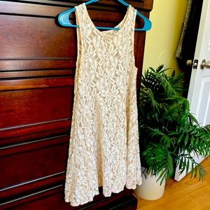 Free People- floral cover up dress